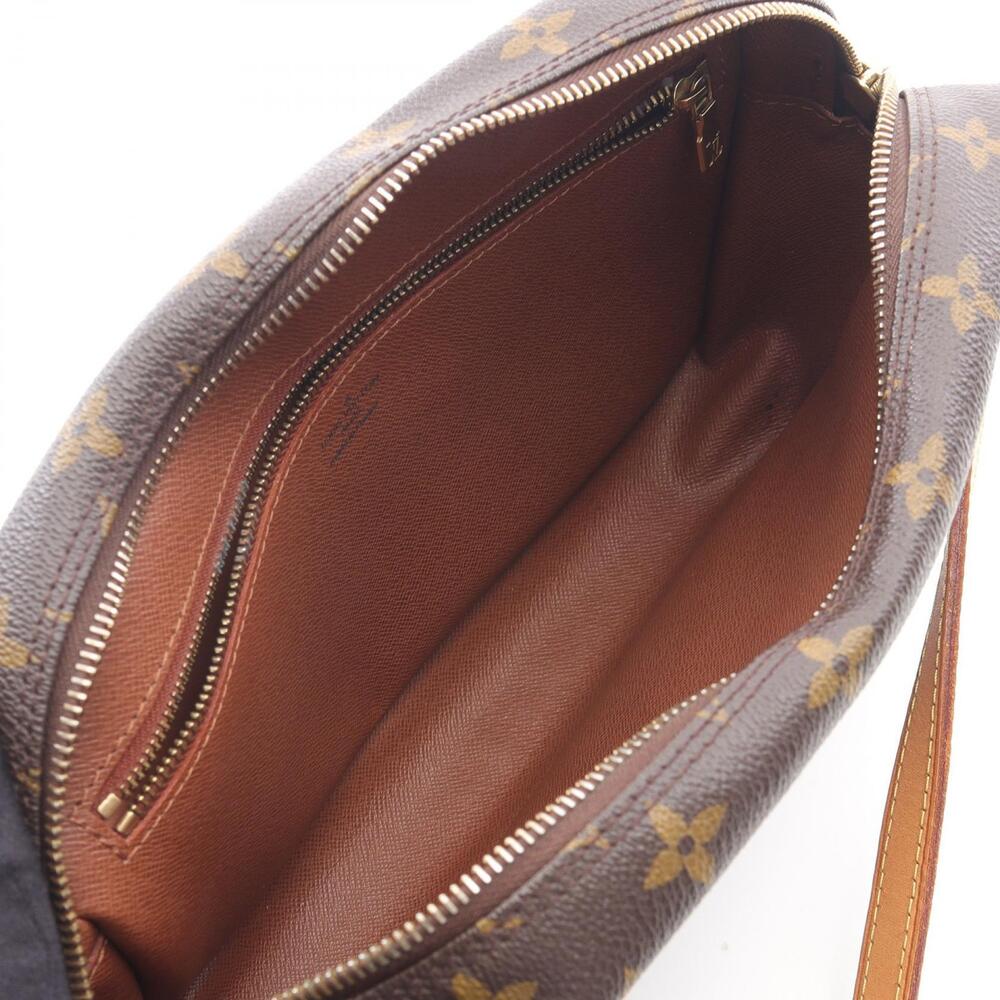 Louis Vuitton Trocadero Brown Leather Bag Canvas Shoulder Monogram - Picture 3 of 9